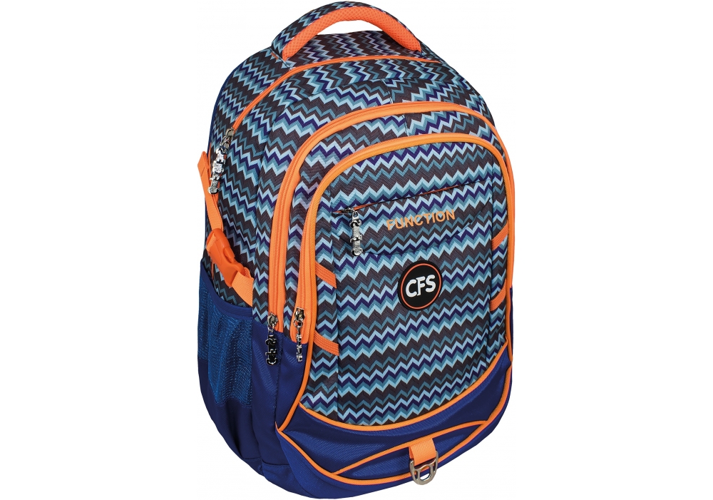 

Рюкзак молодежный Cool For School 46x30x18 см 16-25 л синий (CF86252)