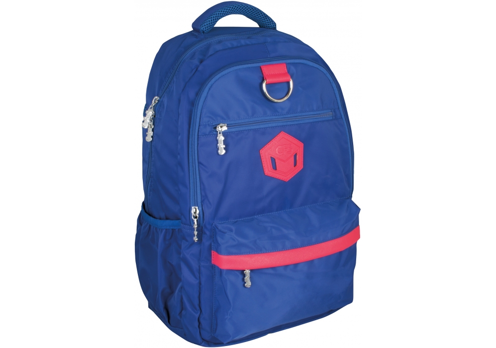 

Рюкзак молодежный Cool For School 44x28x19 см 16-25 л синий (CF86372)