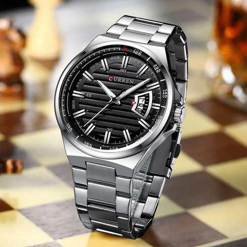 

Часы наручные Curren 8375 Silver-Black