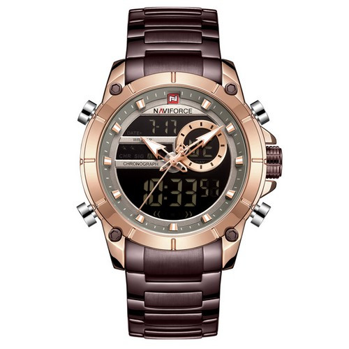 

Часы наручные Naviforce NF9163 Brown-Cuprum