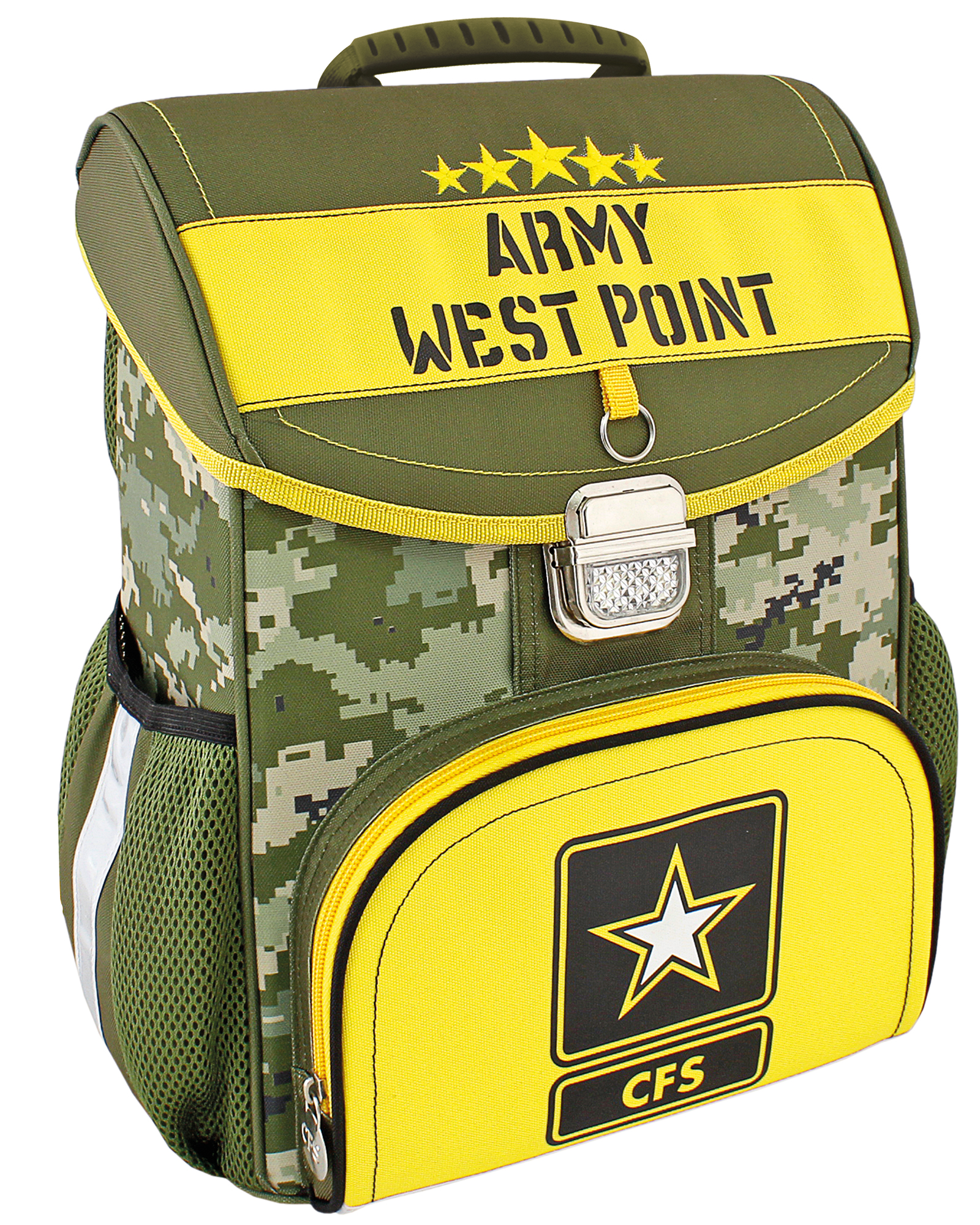 

Рюкзак школьный Cool For School West Point 37х29.5х20 см 6-15 л зеленый