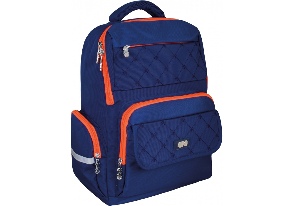 

Рюкзак молодежный Cool For School 43x29x13 см 16-25 л синий (CF86386)