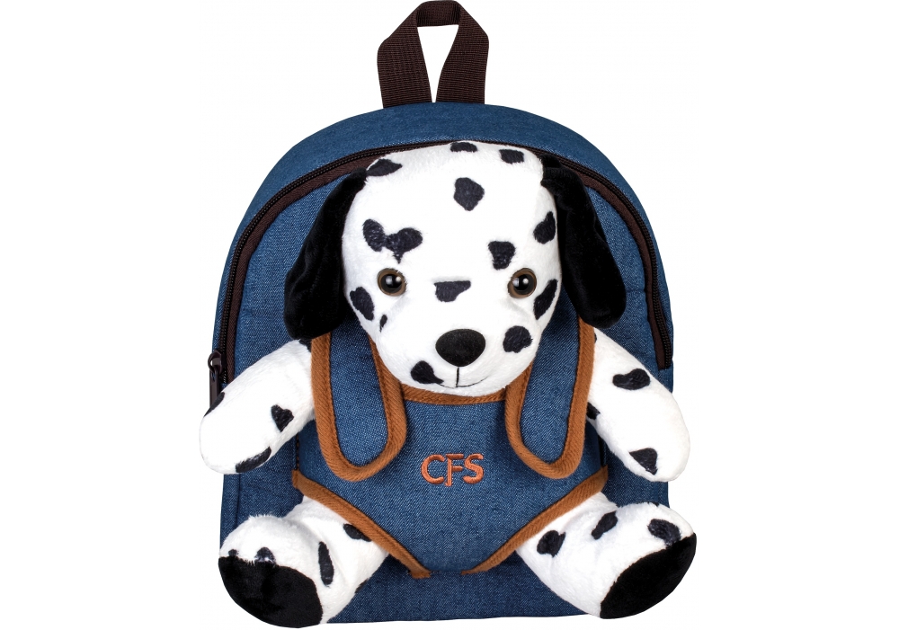 

Рюкзак дошкольный Cool For School Dalmatian 25х21х15 см 6-15 л синий (CF86062)