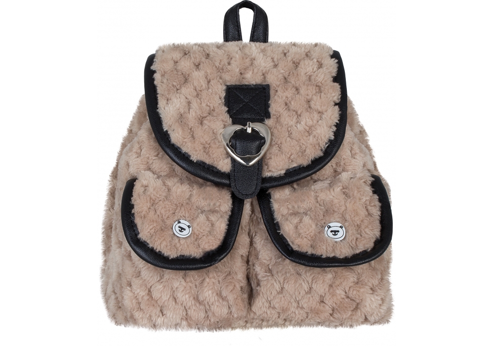 

Рюкзак дошкольный Cool For School Beige Glamour 18х18х10 см 1-5 л бежевый (CF86532)