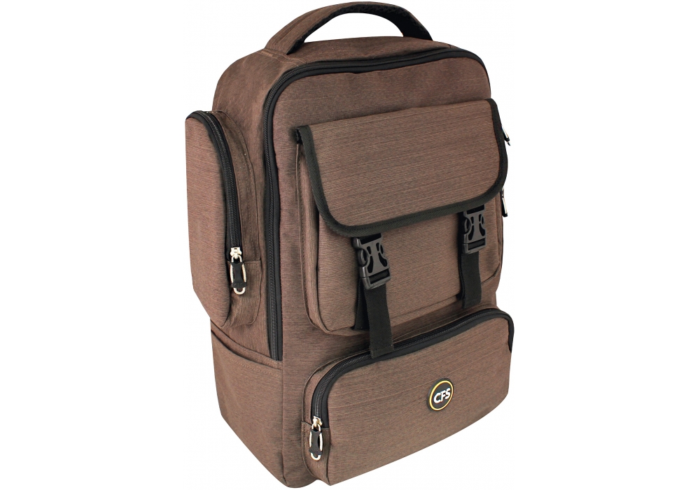 

Рюкзак молодежный Cool For School 45x35x15 см 16-25 л коричневый (CF85844)