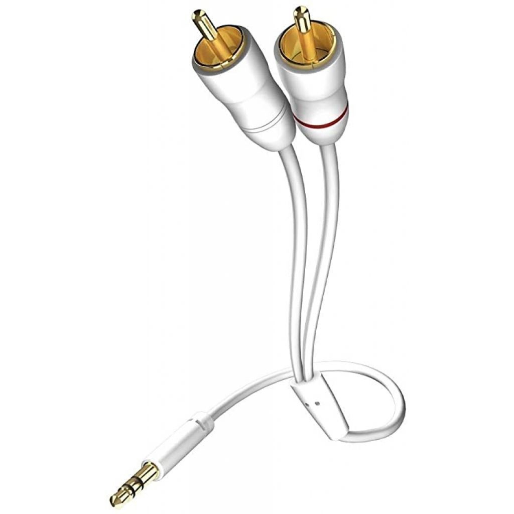 

Кабель Inakustik Star 3.5 мм Mini Jack 2 x RCA White 1.5 м