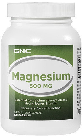

Витамины GNC Magnesium 500, 120 caps