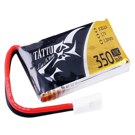 

Аккумулятор Tattu LiPO 3,7В 350мАч 1S 30C 33х20х8мм 9,3г Molex (TA-30C-350-1S1P-Molex-1)