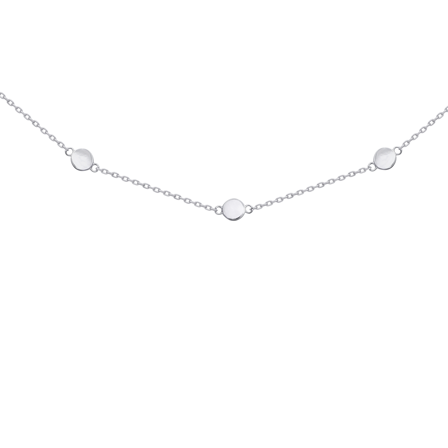 

Подвеска серебряная Монеты короткая Youko