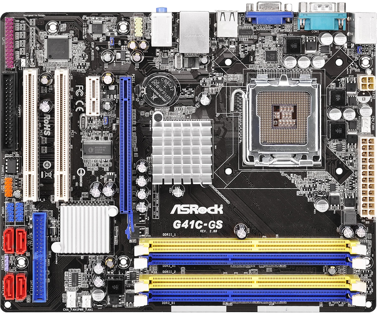 

Материнская плата ASRock G41C-GS R2.0 Socket775