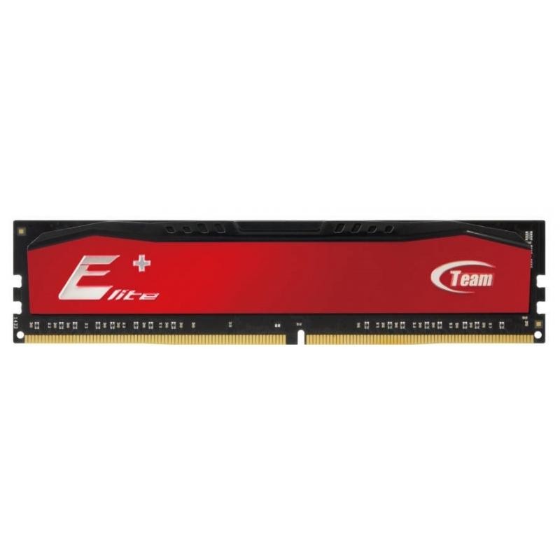 

Модуль памяти DDR3 4GB/1600 Team Elite Plus Red (TPRD34G1600HC1101)