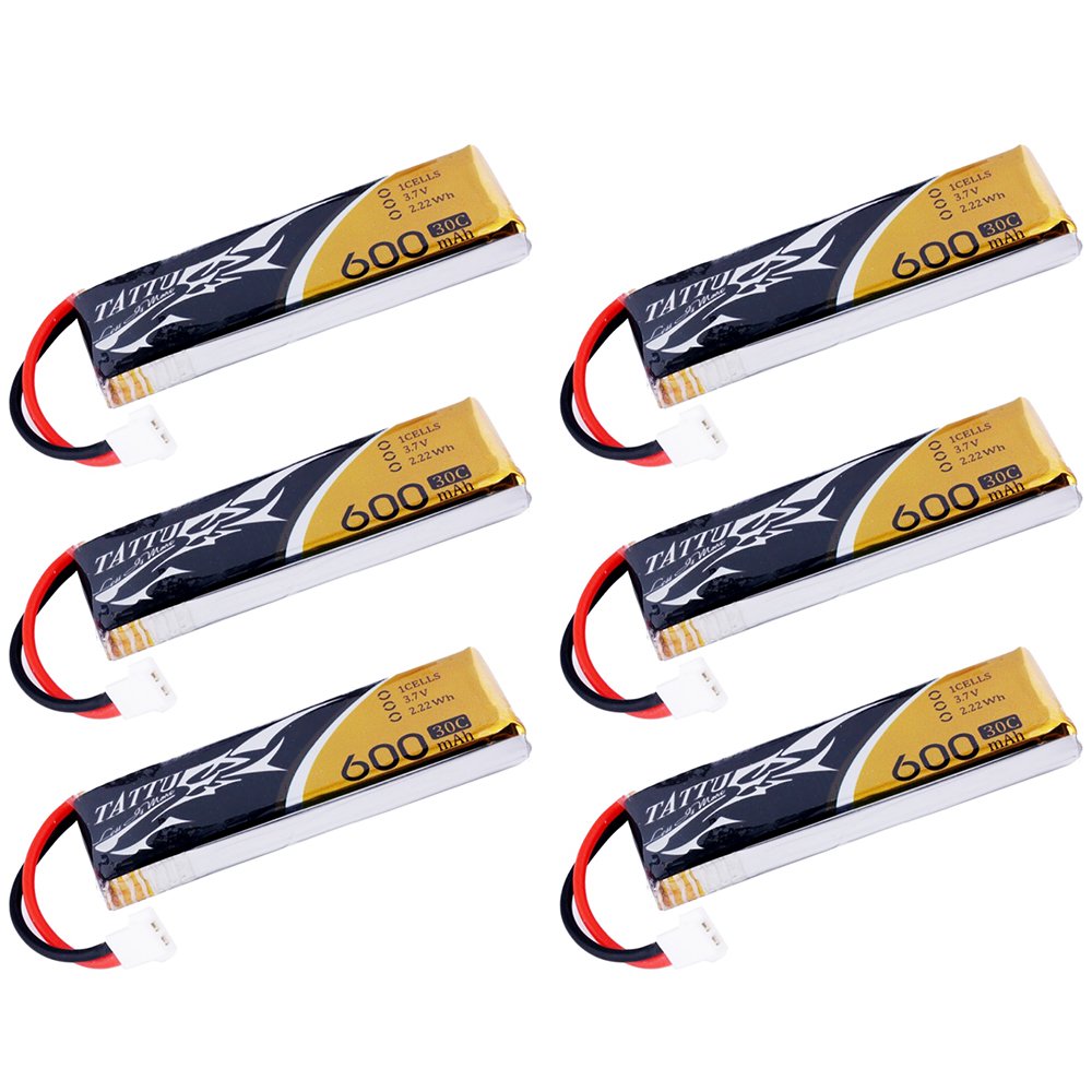 

Аккумулятор Tattu LiPO 3,7В 600мАч 1S 30C 58,5х18,5х7,7мм 15,7г Molex (TA-30C-600-1S1P-Molex-6)