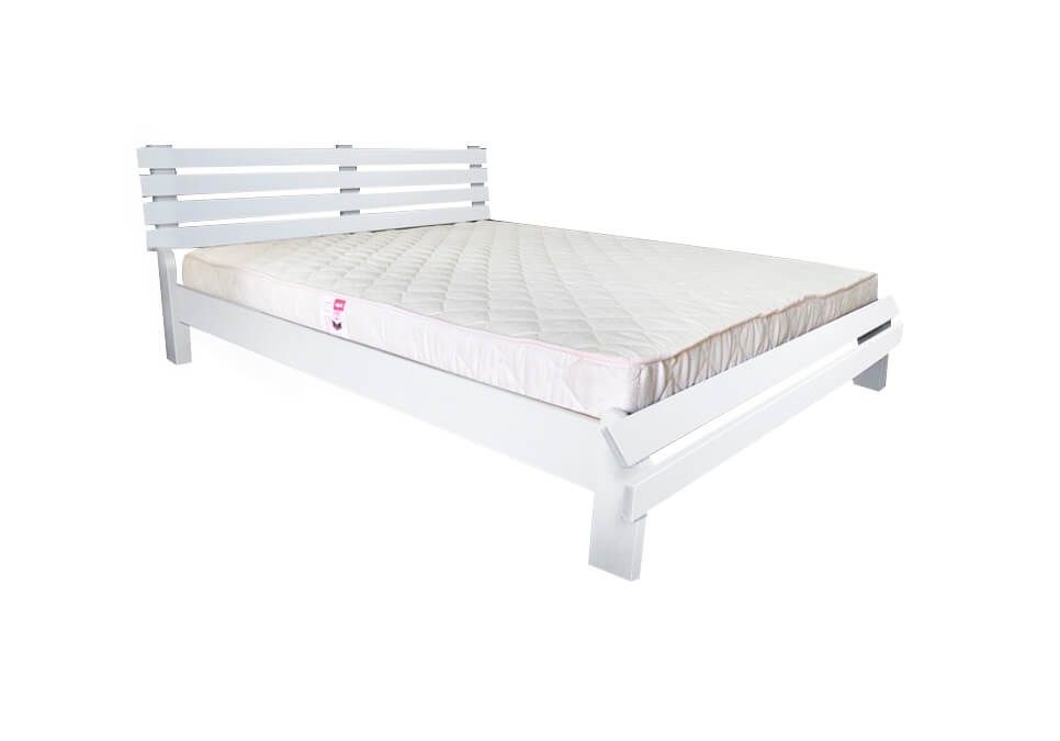 

Кровать двуспальная из натурального дерева в спальню с подъемным механизмом Беата 180х200 Елисеевская мебель