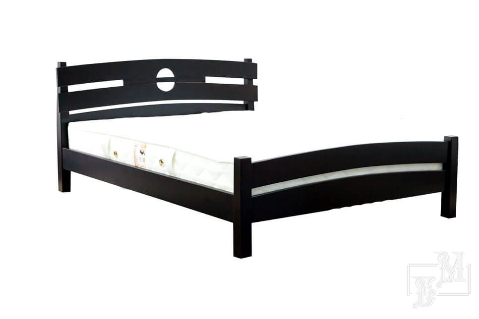 

Кровать односпальная из натурального дерева в спальню с подъемным механизмом Акира 90х200 Елисеевская мебель