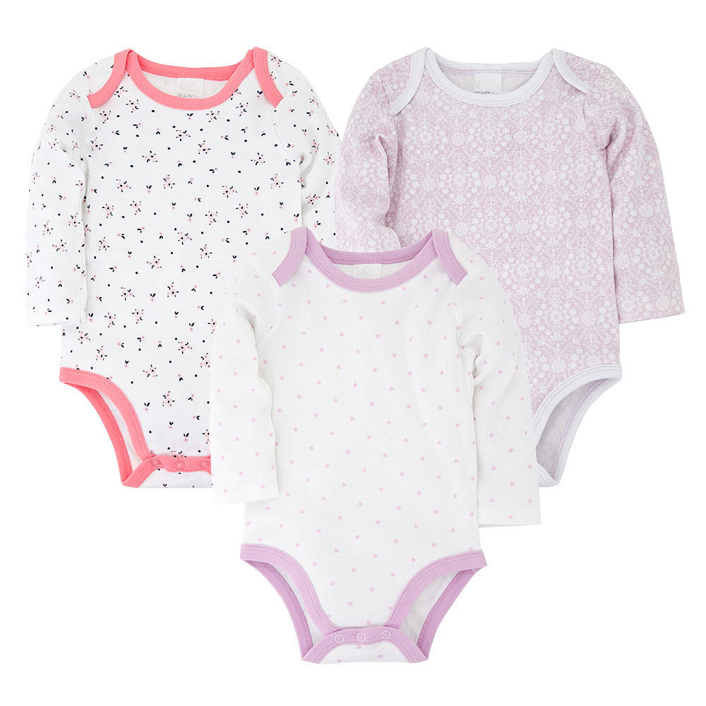 

Боди для девочки Сияние (3шт.) Berni Kids (68 / 6-9 мес) Розовый (57360)