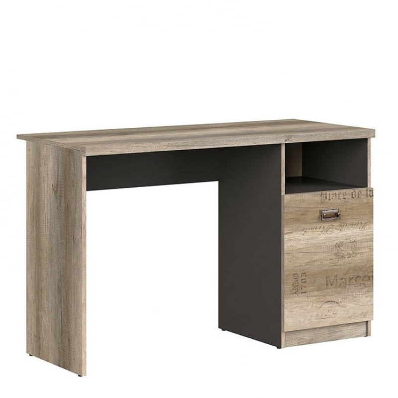 

Письменный стол Melton Black Red White 50х76x120 (M243-BIU1D) 065171
