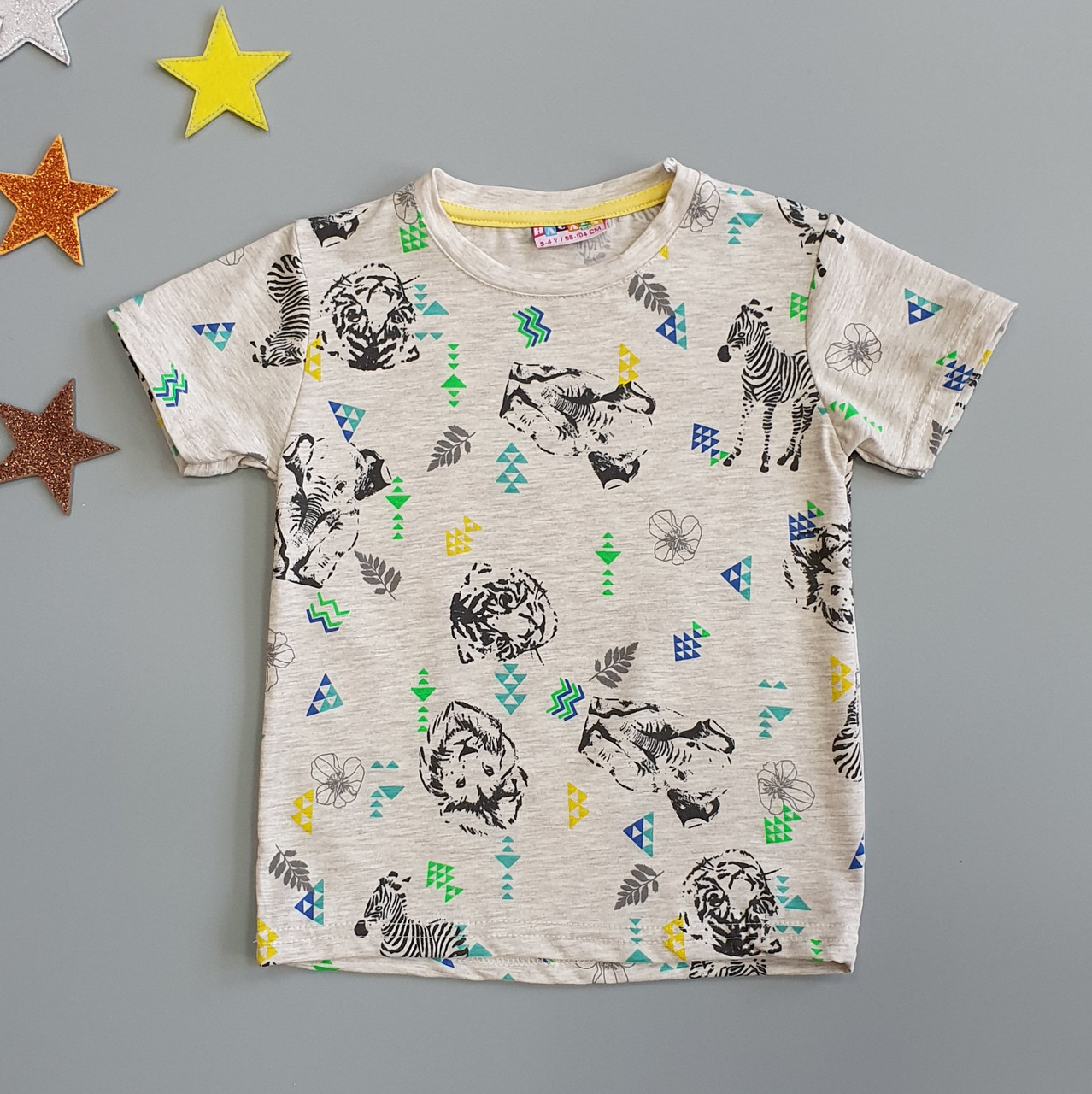 

Футболка "Сафари" Hacali kids для мальчика 86-92 см Бежевая 18749