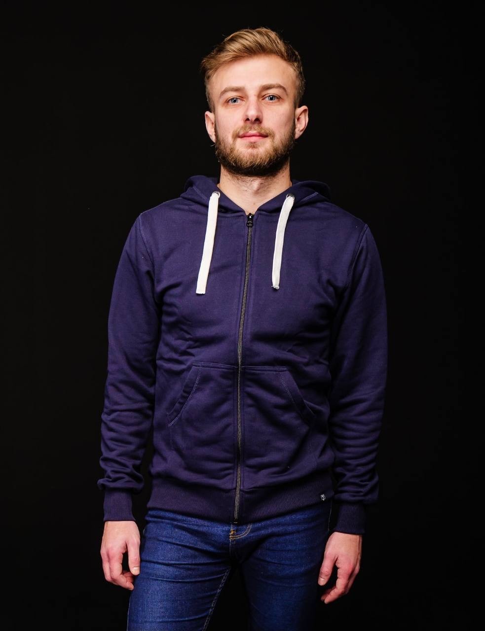 

Худи MOLOT classic zip M тёмно-синяя 132784