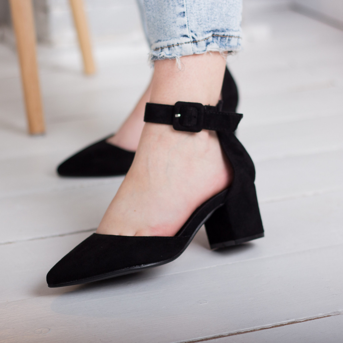 

Туфли женские Fashion Quarky 2614 37 размер 24 см Черный