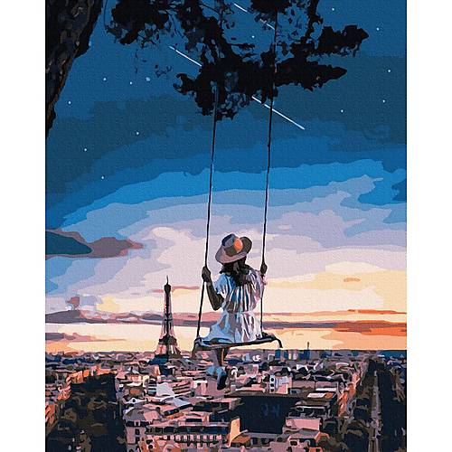 

Картина по номерам "Звёздные качели" Rainbow Art (GX39507)