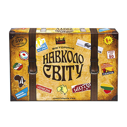 

Игра детская настольная «Вокруг света» Dream Makers (1202_UA)