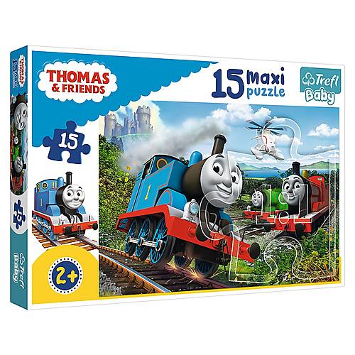

Пазлы MAXI "Паровозик Томас" 15 дет Trefl (14283)