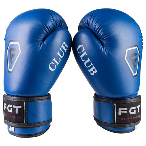 

Боксерские перчатки CLUB FGT Flex 6oz синий