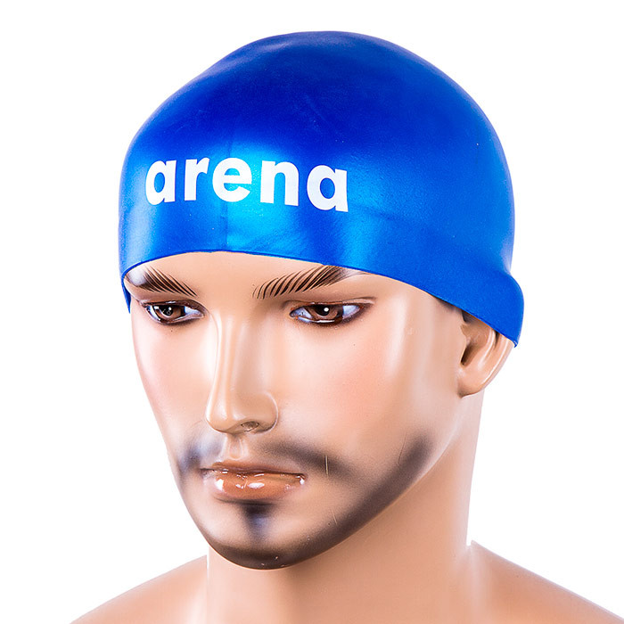 

Шапочка силикон Arena 3D Ultra синий