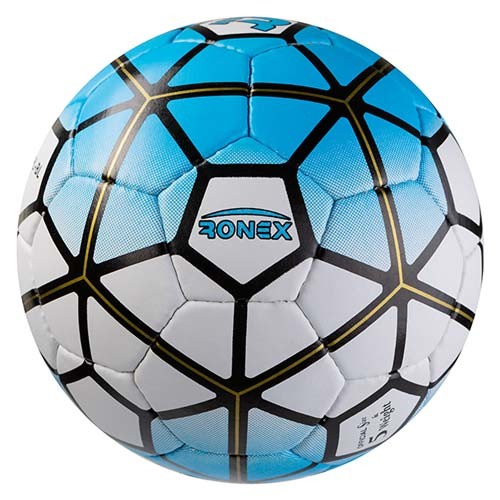

Мяч футбольный Grippy Ronex PL ORDEM голубой