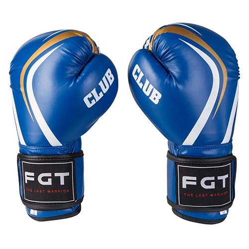 

Боксерские перчатки CLUB FGT Flex 8 oz синий