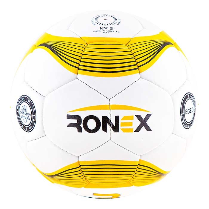 

Мяч футбольный Grippy Ronex-JM1 желтый
