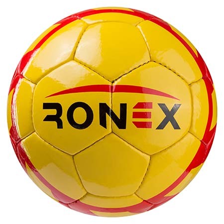 

Мяч футбольный DXNYW RonexHUM желтый-красный