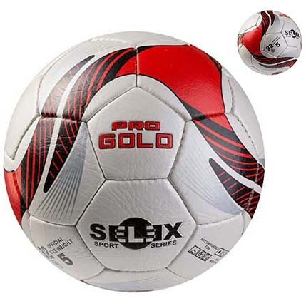 

Мяч футбольный Grippy PRO GOLD Pearl красный