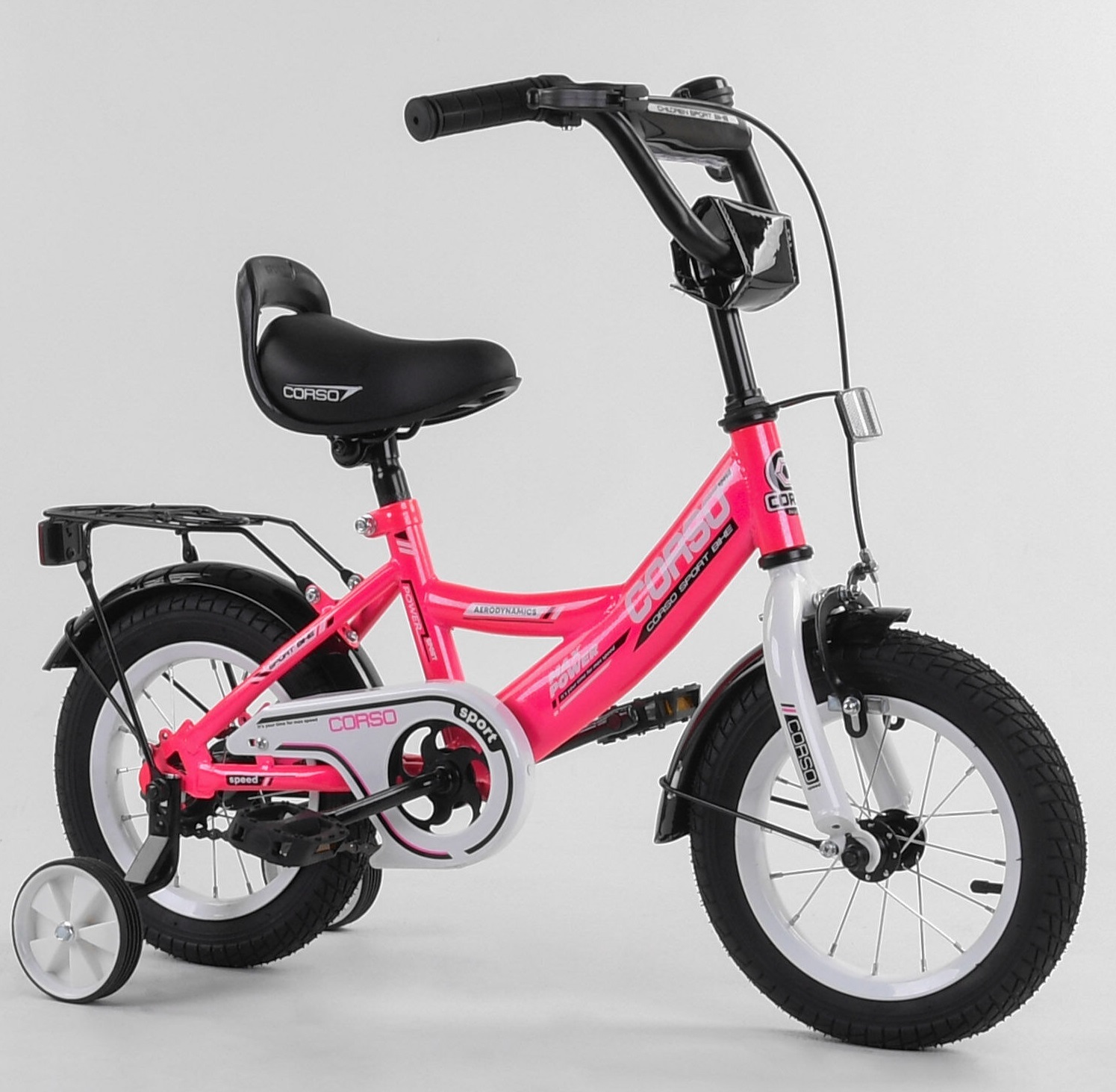 

Велосипед Corso 12" Max Power CL-12836 Pink (CL-12836)