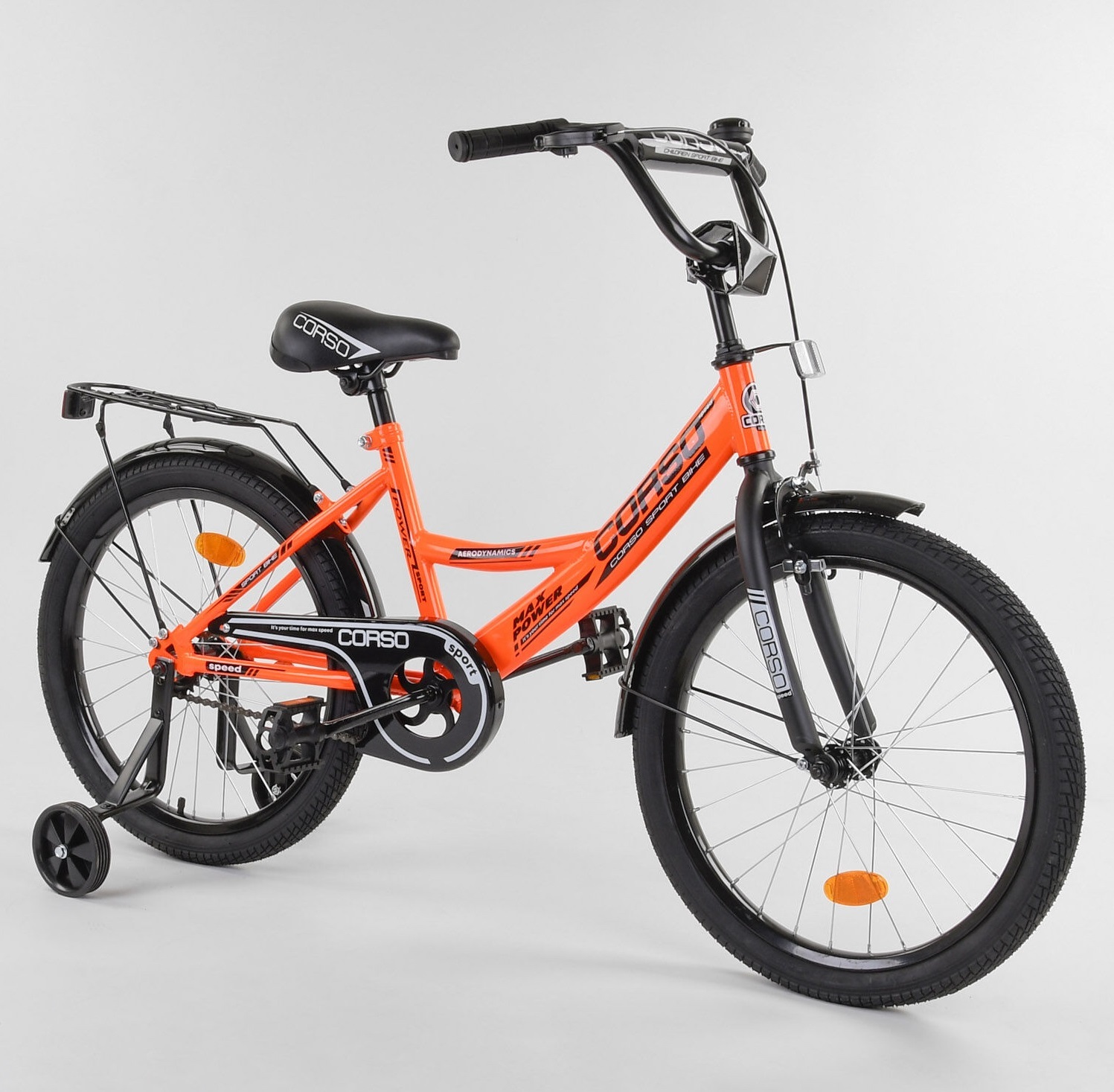 

Велосипед Corso 18" Max Power CL-18412 Orange (CL-18412)