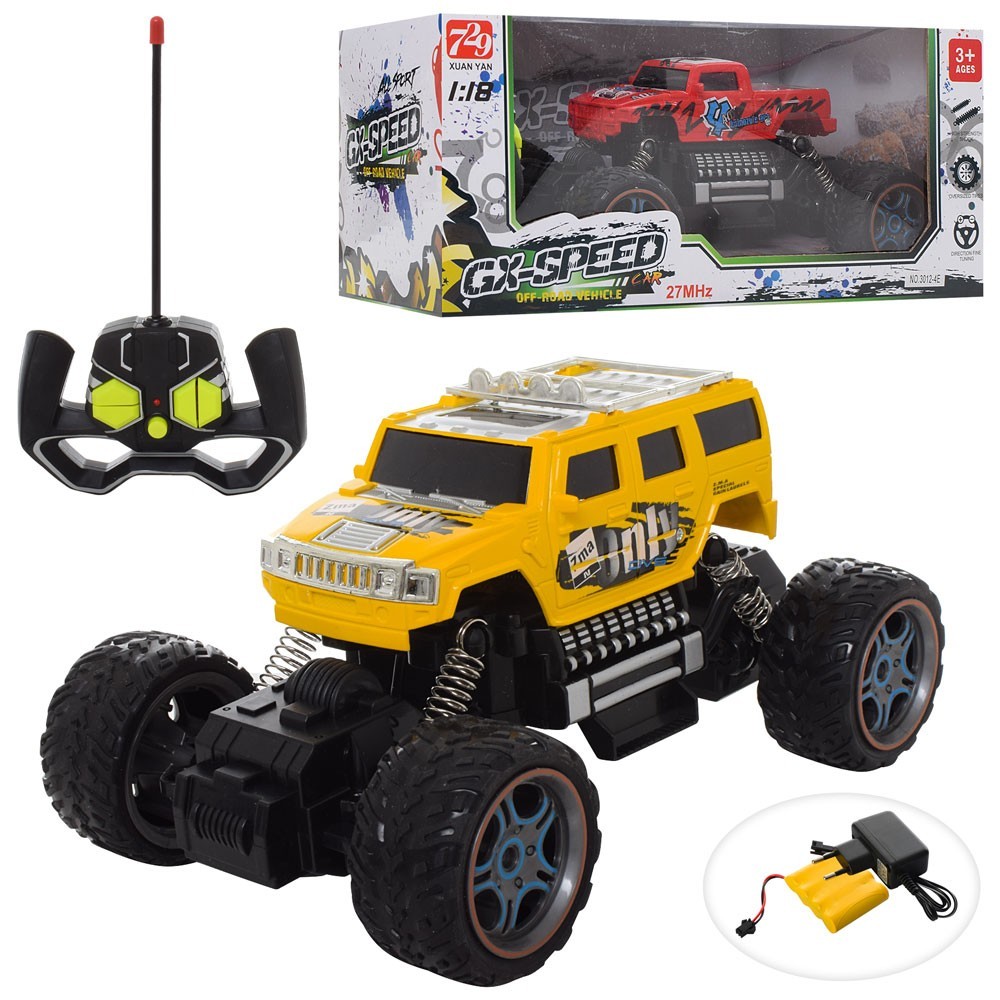 

​Джип Joy Toy 3012-4E-5E на радиоуправлении, Амортизаторы, 31-14-18 см