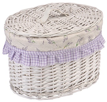 

Корзина Natural House овальная Лаванда 36х26х25 см (EW-26 L)