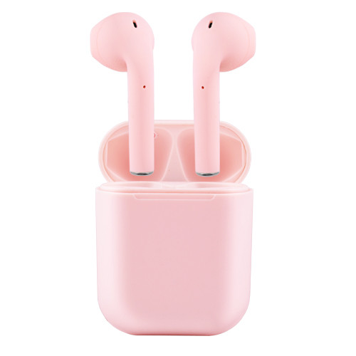

Беспроводные bluetooth-наушники Wireless V99-Touch с кейсом pink
