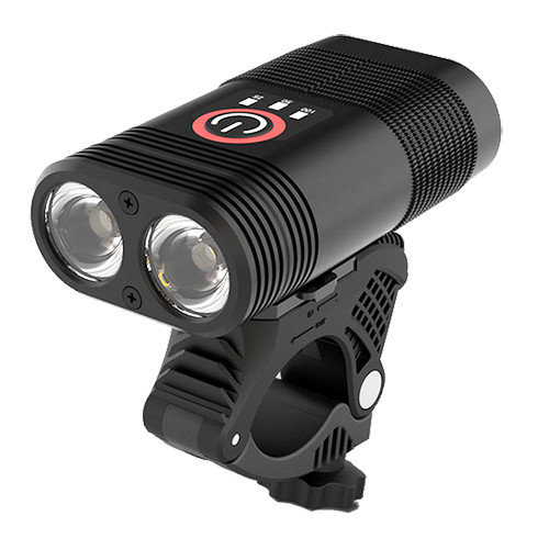 

Велофонарь Y12Pro-2XPE DUAL MEGALIGHT ALUMINUM индикация заряда Waterproof аккум ЗУ micro USB