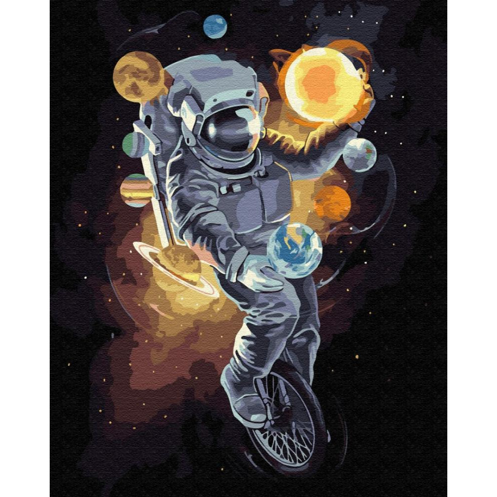 

Картина по номерам BrushMe GX34813 40*50 cм Космический жонглер