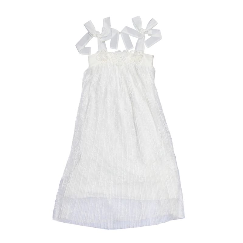 

Нарядный сарафан PLEASE kids 140 см Кремовый AB28390G