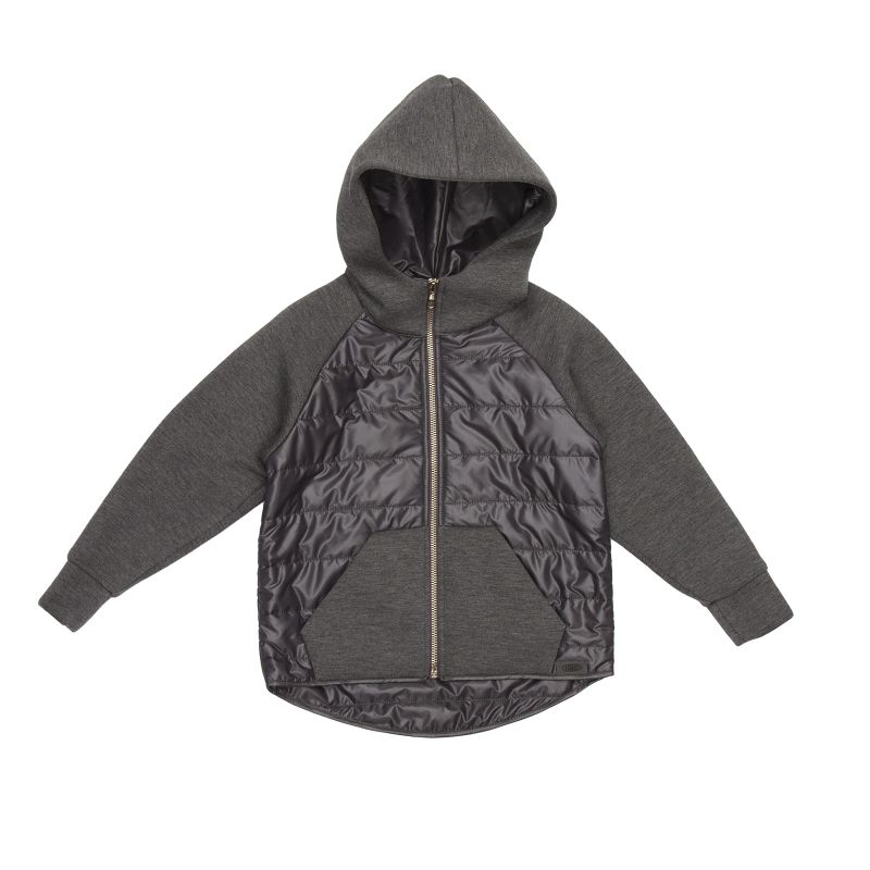 

Комбинированная куртка PLEASE KIDS 152 см Серый JE01090B/0528