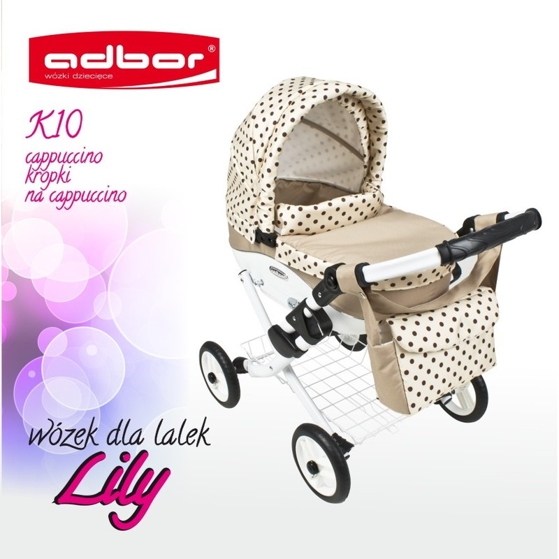 

Коляска для кукол Adbor Lily K10