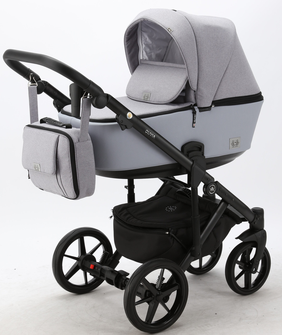 

Коляска 2 в 1 Adamex Olivia PS-32