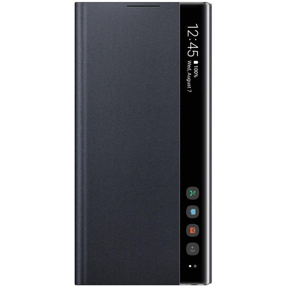 

Оригинальный смарт чехол книжка Samsung Galaxy Note 10 Plus N975 S-View Flip Cover Black Черный