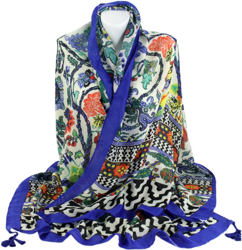 

Шаль Traum 2498-550 Синяя