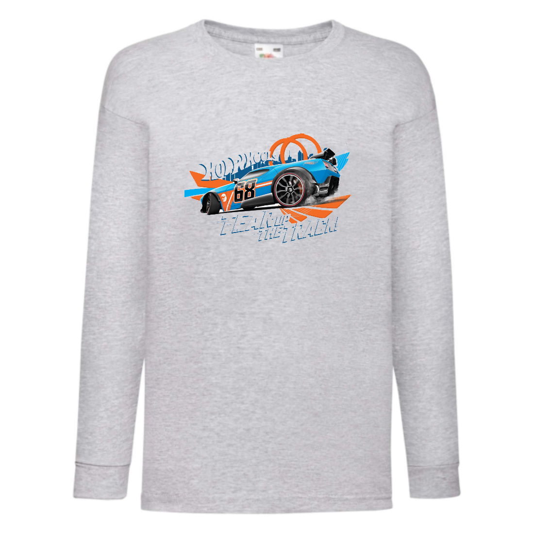 

Лонгслив реглан Хот Вилс 007 (HotWheels) серый (HTW gry 007) 152 см