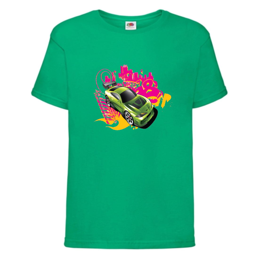 

Футболка детская Хот Вилс 006 (HotWheels) зеленая (HTW grn 006) 104 см