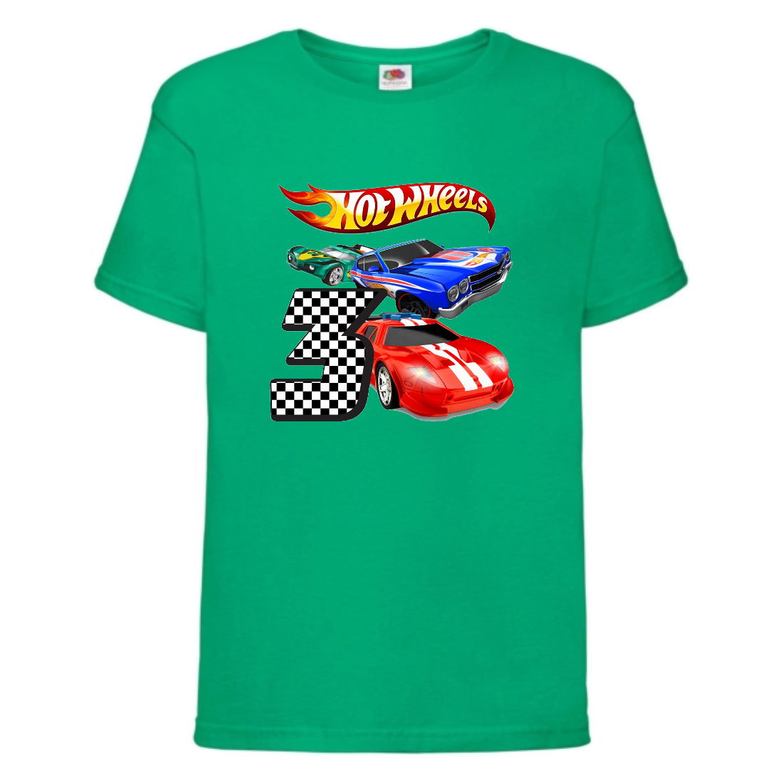 

Футболка детская Хот Вилс 004 (HotWheels) зеленая (HTW grn 004) 104 см