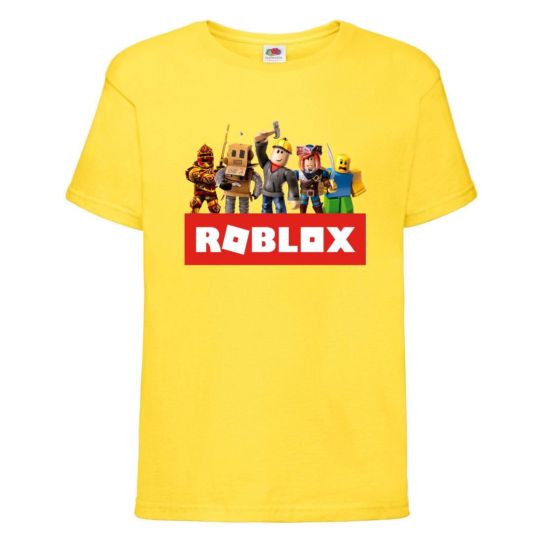 

Футболка детская Роблокс 004 (Roblox) желтая (RB yel 004) 104 см